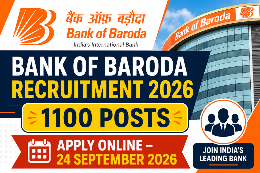 Bank of Baroda Recruitment 2026
