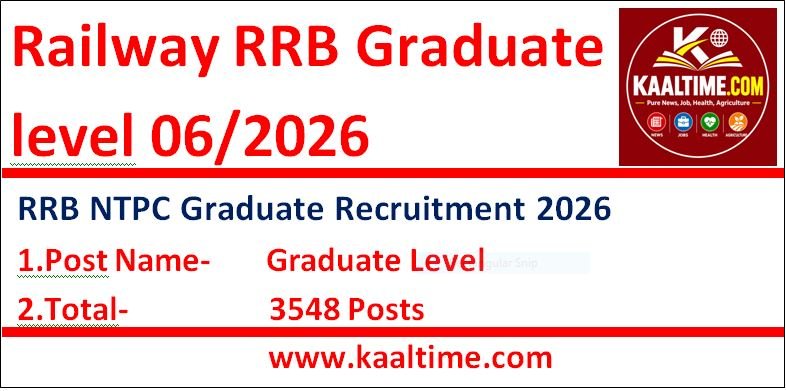 RRB NTPC Graduate Recruitment 2026